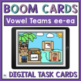 Boom Cards Vowel Teams - ee, ea