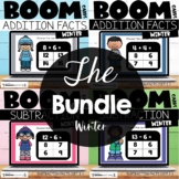 Boom Cards™ Winter Addition and Subtraction Facts Bundle