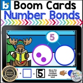 Boom Cards Winter Number Bonds Math Center