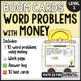 Word Problems with Money - Level 1 | Boom™ Cards | Distanc