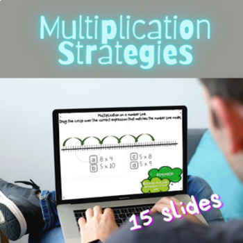 Preview of Boom Cards and PowerPoint- Multiplication Strategies