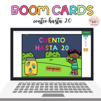 Preview of Boom Cards conteo hasta 20