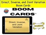Boom Cards for Direct, Inverse, and Joint Variation