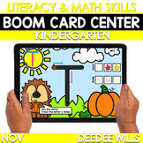 Boom Cards for Kindergarten - November BUNDLE