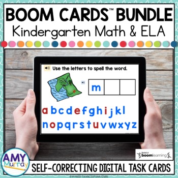 Preview of Kindergarten Boom Cards ™ Complete Bundle