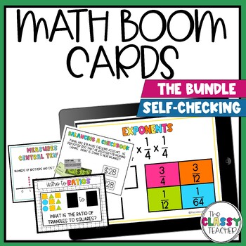 Preview of Boom Cards for Math