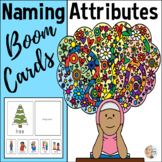 Boom Cards™ in Speech Therapy for Naming Attributes