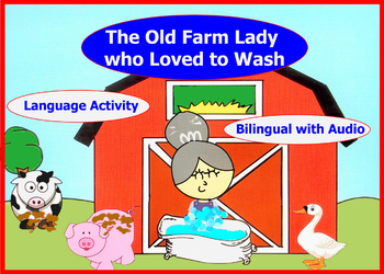 Preview of Boom DECK!  The Old Farm Lady Who Loved to Wash