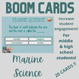 Boom Deck Marine Science Task Cards