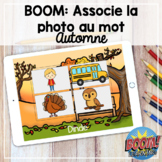 Boom Cards: Associe la photo/Match the word to the photo (