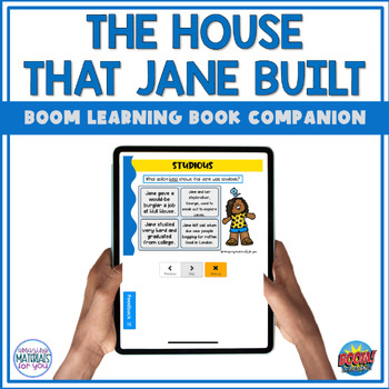 Preview of Boom Learning℠ Book Companion | The House That Jane Built