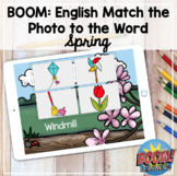 Boom Cards: Match the word to the Photo (Spring) DISTANCE 