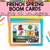 French Boom Cards: Spring Vocabulary | Associe l'image au 
