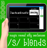 Boom Magic Reveal Silly Sentences: /s/ Blend Articulation 