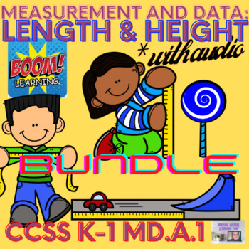 Preview of Boom Measurement Length and Height Bundle