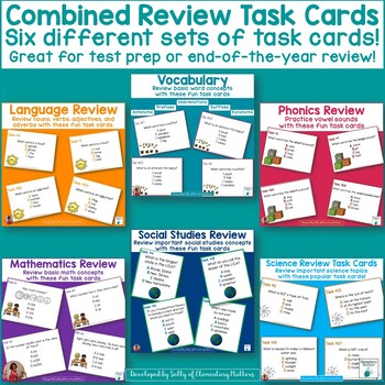 Preview of Basic Concepts Practice and Review: Literacy, Math, Science, Social Studies
