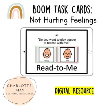 Preview of Boom Task Card: Not Hurting Feelings!