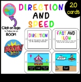 Boom cards- Speed and Direction-Force and Motion- My Valle