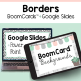 BoomCard™ & Google Slides / Power Point Digital Borders - 