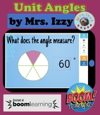 Distance Learning Boomcards- Finding Angles in Circles- Bo