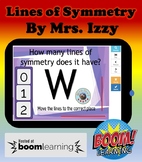 Distance Learning Boomcards- Lines of Symmetry- Boom Cards