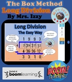 The Box Method Long Division- Digital Boom cards