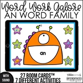 Boom Cards - AN Word Family Distance Learning