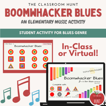 Preview of Boomwhackers® Blues - An Elementary Music Activity