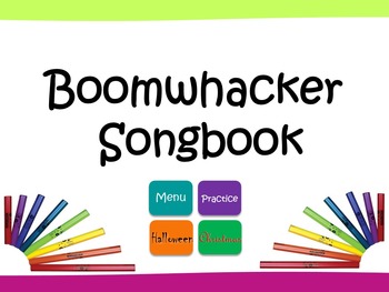 Preview of Boomwhacker Songbook Deluxe Edition - Windows / Powerpoint / PC