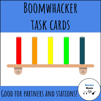 Preview of Boomwhacker Task Cards