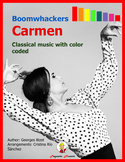 Boomwhackers Carmen: Classical music with color coded