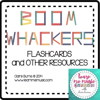 Preview of Boomwhackers Flashcards