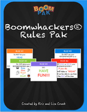 Boomwhackers Rules Boomwhackers® Rules “Pak” – for Bulleti