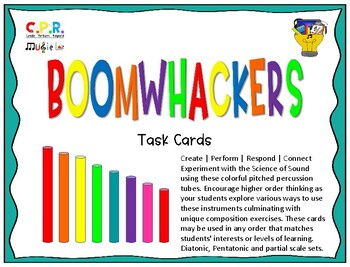 Preview of Boomwhackers Task Cards