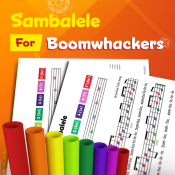 Preview of Boomwhackers Tube Sheet Music: Sambalele (Brazilian Folk Song)