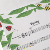 Boomwhackers Tube Sheet Music: Spring from The Four Season