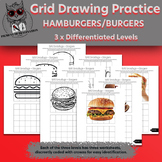 Boost Art Skills: 9 Differentiated Grid Drawing Worksheets