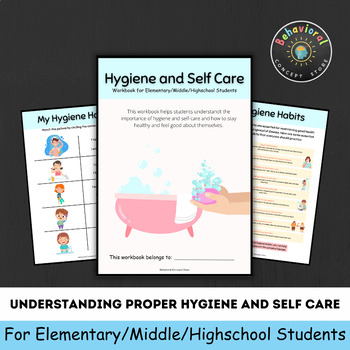 Boost Your Wellbeing: A Personal Hygiene & Self-Care Workbook | TPT