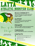 Booster Club Recruiting Poster Template
