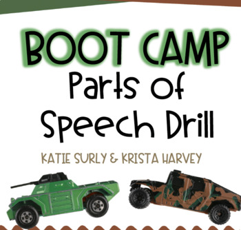 Boot Camp Parts of Speech Drill
