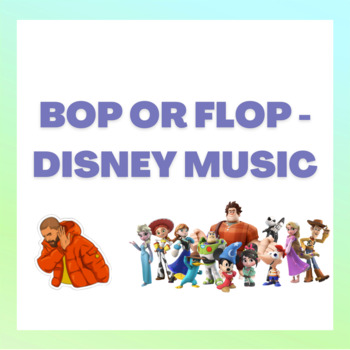 Preview of Bop or Flop - Disney Music