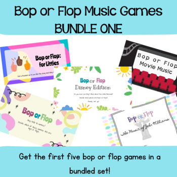 Preview of Bop or Flop Music Game: BUNDLE ONE