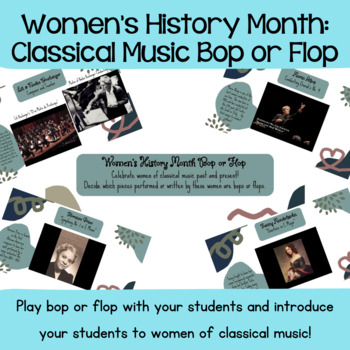 Preview of Bop or Flop: Women's History Month Classical Music