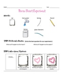 Borax Crystal Heart Experiment & Data Sheet