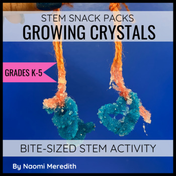 Preview of Borax Crystal Snowflake Experiment  | STEM Snack Packs