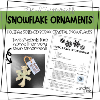 Preview of Borax Crystal Snowflakes DIY Instruction Guide