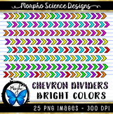 Border Dividers - Bright Chevron - Commercial & Personal Use