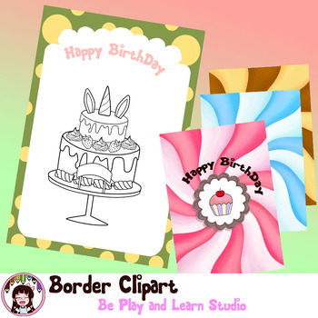 baking borders clip art