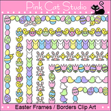 Easter Clip Art - Page Borders & Frames