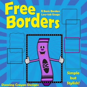 Preview of FREE Borders Clip Art